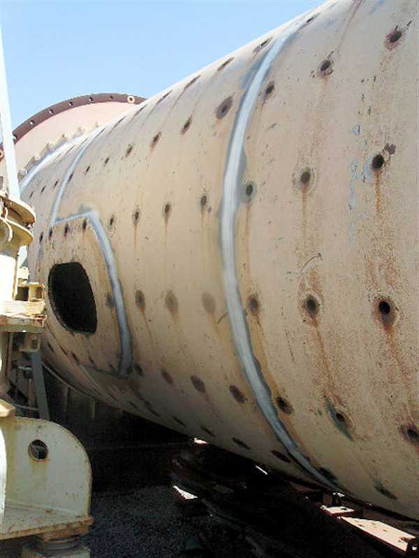 ALLIS CHALMERS 9' x 18' Ball Mill with 850 kW (1156 HP) motor